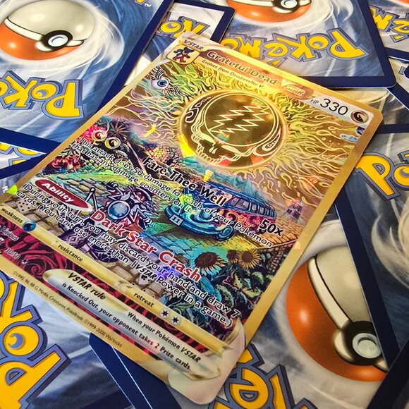 Grateful dead Vstar Pokemon Card - Fare Thee Well - Picture 5 of 8